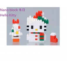 Nano block winter Hello Kitty